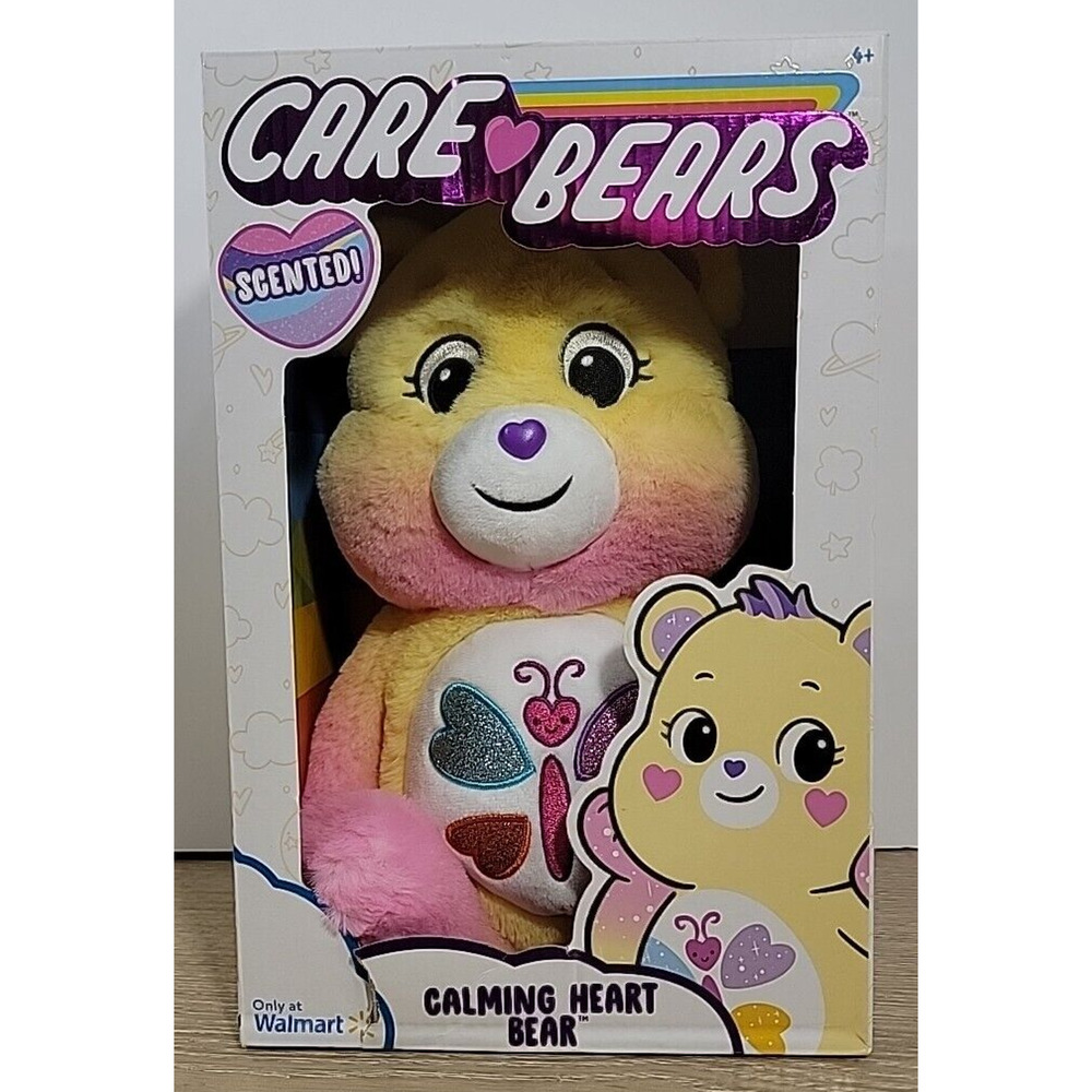 CARE BEARS 14" SCENTED CALMING HEART‎ BEAR 2022 NIB